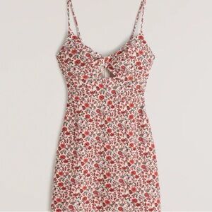 Abercrombie & Fitch Floral Front twist dress